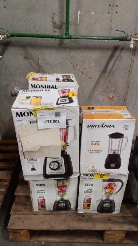 Foto de LIQ 2VEL MONDIAL EASY POWER L-550 550W BC 220V | LIQ 2VEL MONDIAL EASY POWER L-550 550W PT 110V | LIQ 12VEL MONDIAL L1400 J/VIDRO 1400W PTO/INX 110V | LIQ 12V MONDIAL TURBO INOX BLACK L1100 1100W 220V | LIQ 12VEL MONDIAL L1400 J/VIDRO 1400W PTO/INX 220V |