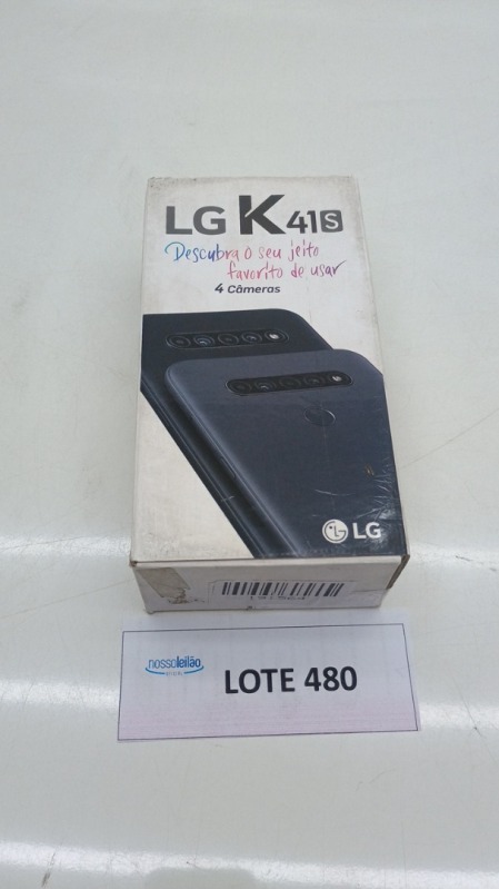 Foto de Smartphone LG K41S 32GB 13MP Tela 6.55´ Titânio - LMK410BMW.ABRATN