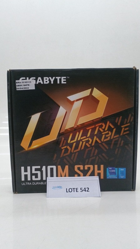 Foto de Placa-Mãe Gigabyte H510M S2H Intel LGA 1200 RGB Rev. 1.0 Micro ATX DDR4 Preto - H510M S2H