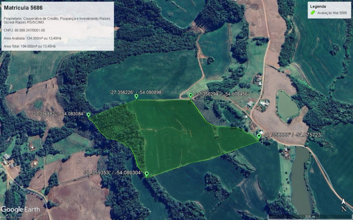 Foto de Terreno em leilão em Três Passos - RS