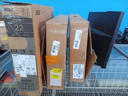 Foto de MONITORES FULL HD 21,4" E 24" SAMSUNG, ACER E TOMATE - SUCATA - NO ESTADO QUE SE ENCONTRAM