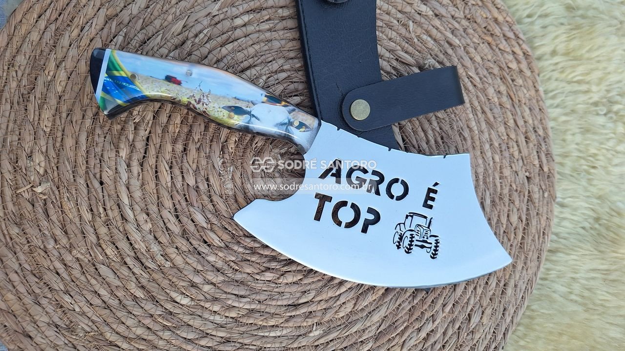 Foto de cutelo aço 420 3mm 8"