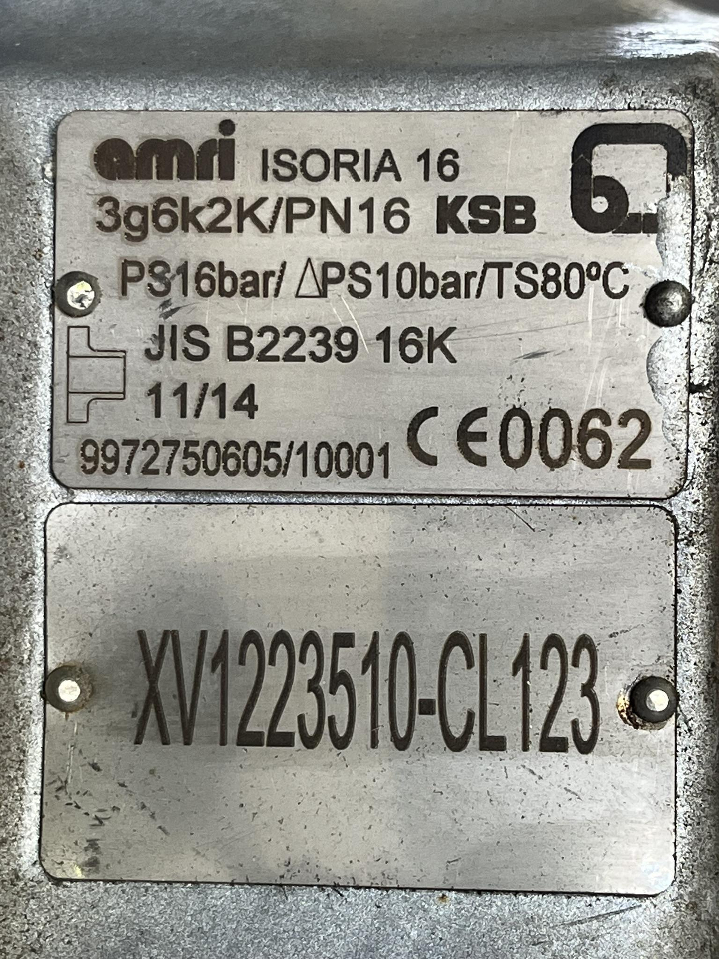 Foto de Valvula borboleta tipo wafer