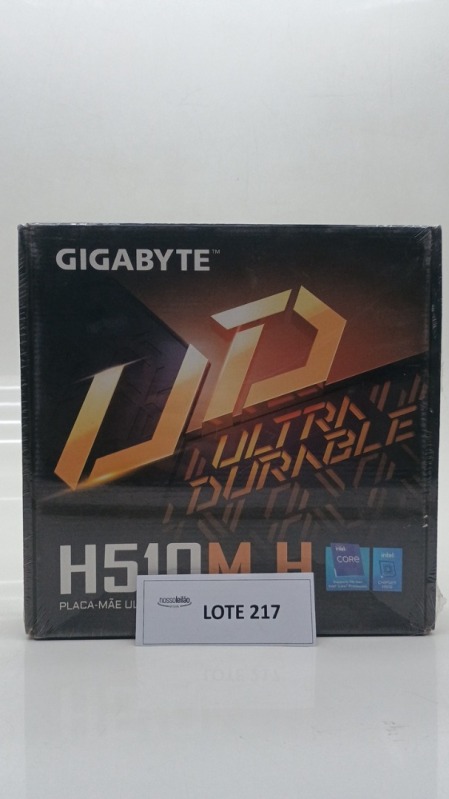 Foto de Placa-Mãe Gigabyte H510M Rev. 1.0 Intel LGA 1200 mATX DDR4 Preto - H510M H