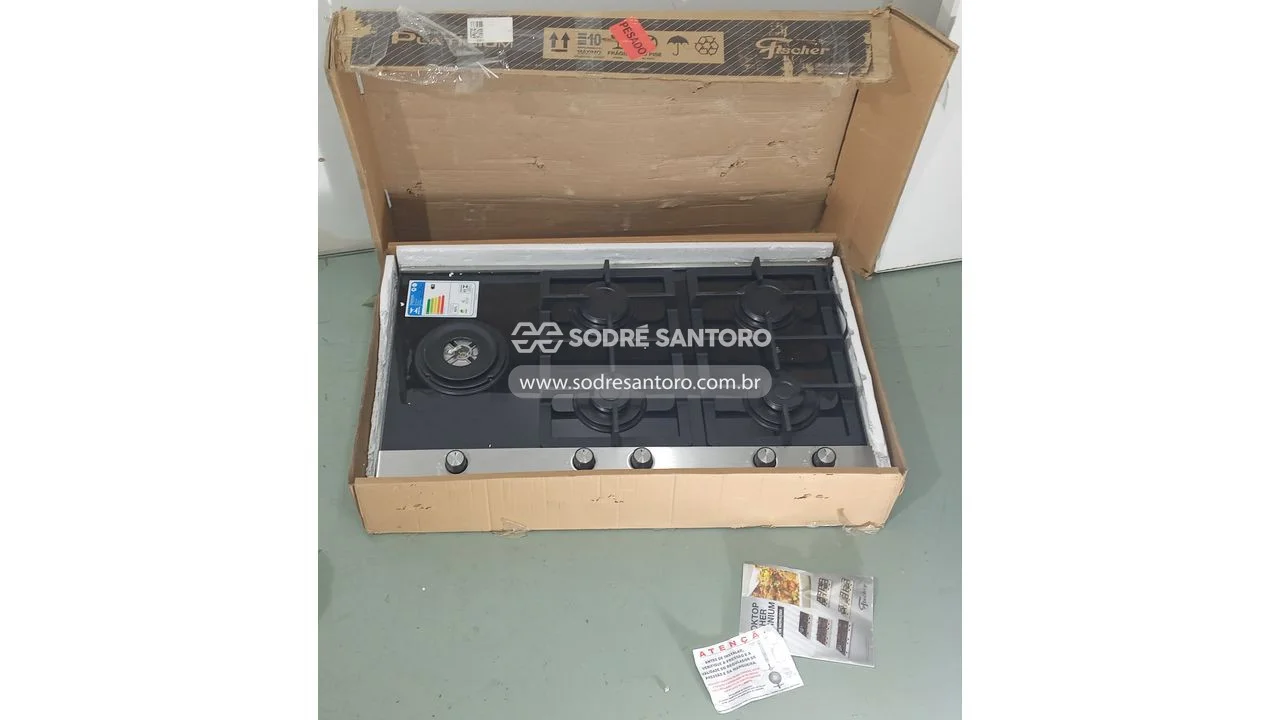 Foto de cooktop a gás 5b' fischer