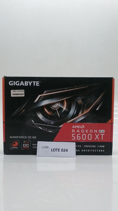 Foto de Placa de Vídeo Gigabyte AMD Radeon RX 5600 XT Windforce OC 6G 6GB GDDR6 (rev 1.0) - GV-R56XTWF2OC-6GD