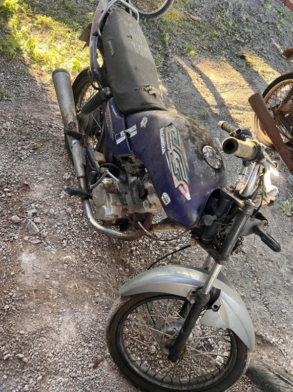 Foto de HONDA/CG 125 TITAN, ANO/MOD 1996/1996, COR AZUL, COMBUSTIVEL GASOLINA, PLACA MUD2676 - AL, RENAVAM 658956310, ID CHASSI 9C2JC250TTR090589, I