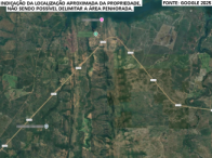 Foto de Area Rural em leilão em Paranã - TO