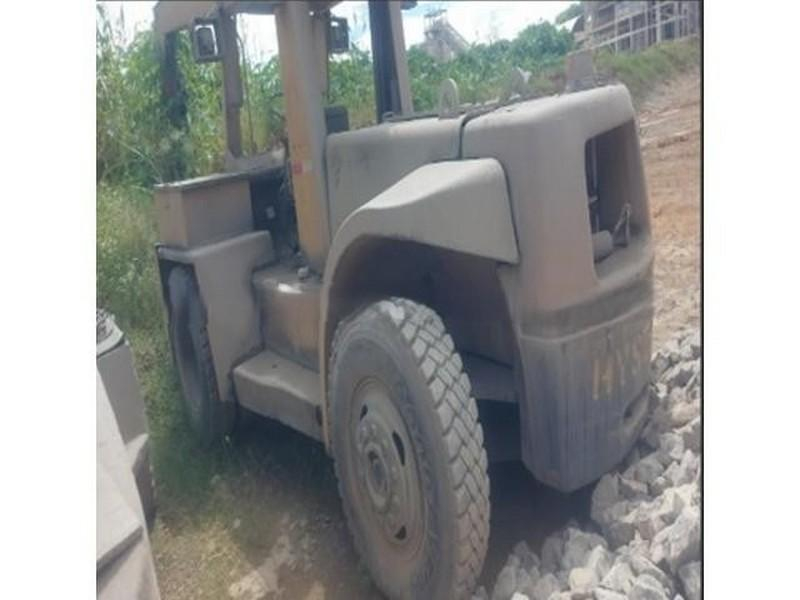Foto de EMPILHADEIRA HYSTER , CAP 10 TON, ADAPTADA COMO GUINDASTE (Ref.: DSL48)