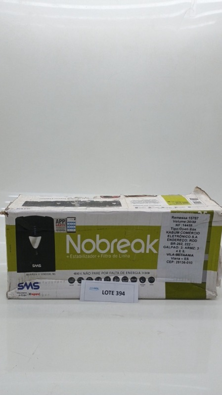 Foto de Nobreak SMS Manager III Senoidal Puro Nova Geração DSP 700 BIFX 115 Bivolt - 27570