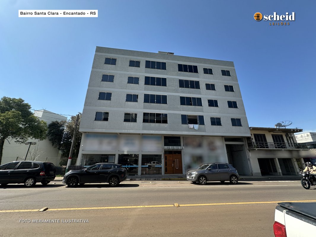 Foto de APARTAMENTO 402, localizado no quarto pavimento, fundos, do Condomínio Gerhardt, sito a Rua Padre Anchieta, n° 680, bairro Santa Clara, Encantado/RS