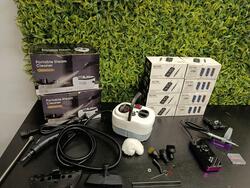 Foto de 8UN-LIXADEIRAMOTORUNHANAILDRIL-2UN-LIMPADORVAPOR2500W1200ML. NO ESTADO QUE SE ENCONTRAM