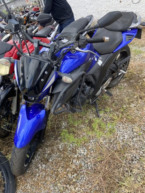 Foto de YAMAHA/FZ25 FAZER, ANO/MOD 2023/2023, COR AZUL, COMBUSTIVEL ALCOOL/GASOLINA, PLACA SAG7B75 - AL, RENAVAM 1348453068, ID CHASSI 9C6RG5020P006