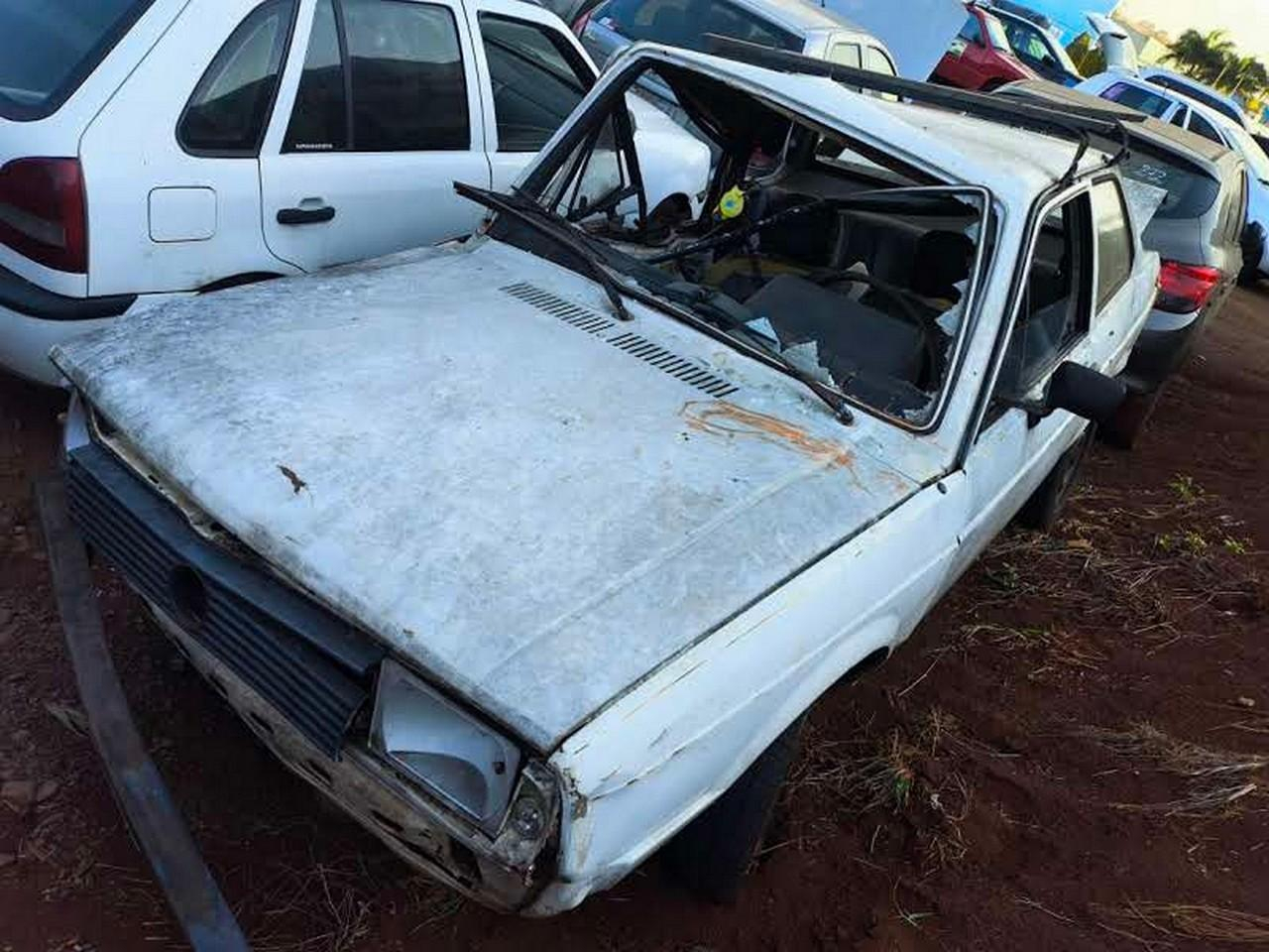 Foto de SUCATA VW/VOYAGE S, 1985/1985, BRANCA