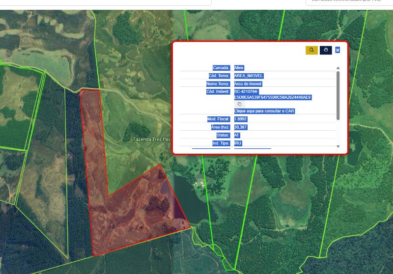 Foto de Area Rural em leilão em Porto União - SC