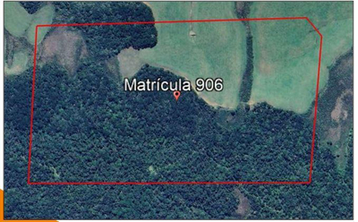 Foto de Terreno rural com área de 24,2ha, sem benfeitorias, localizado no município e Inácio Martins/PR