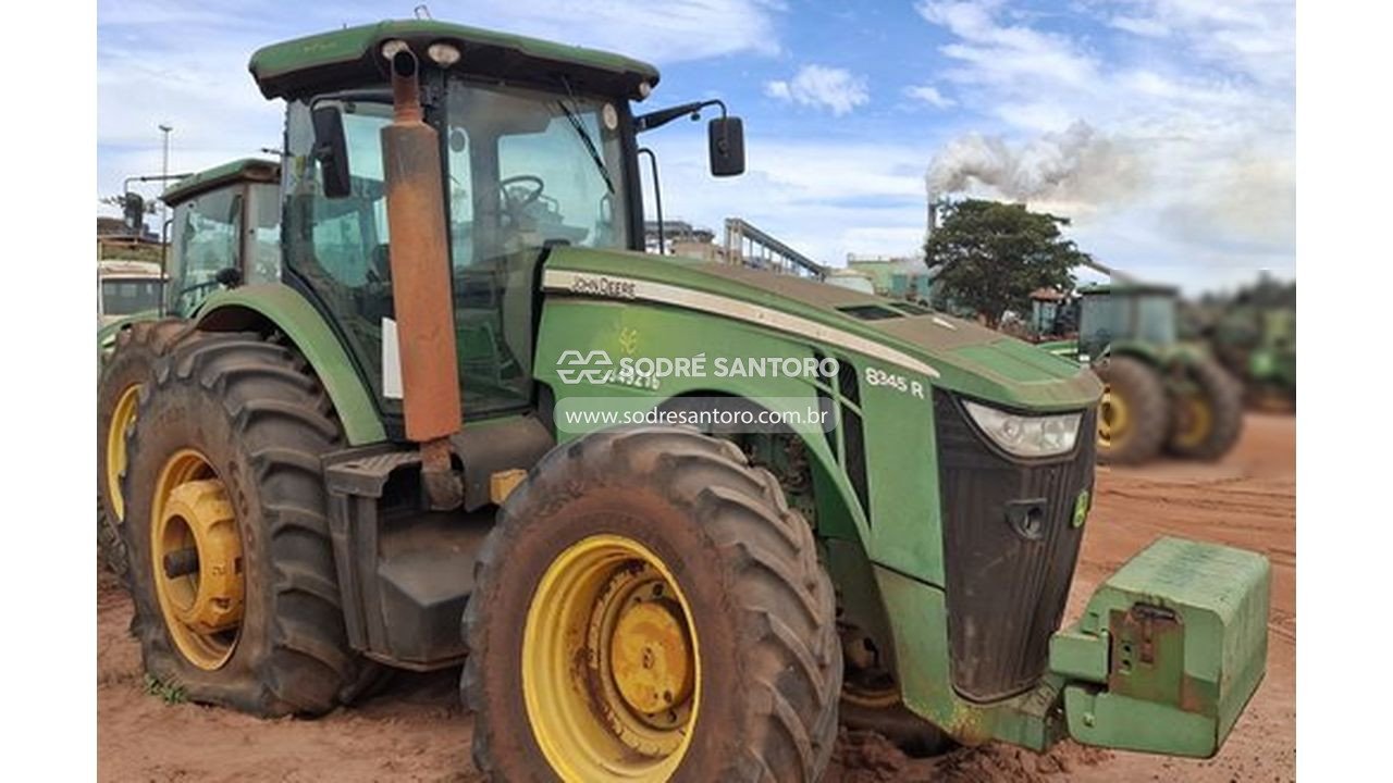 Foto de trator agrícola john deere 8345r - 2016