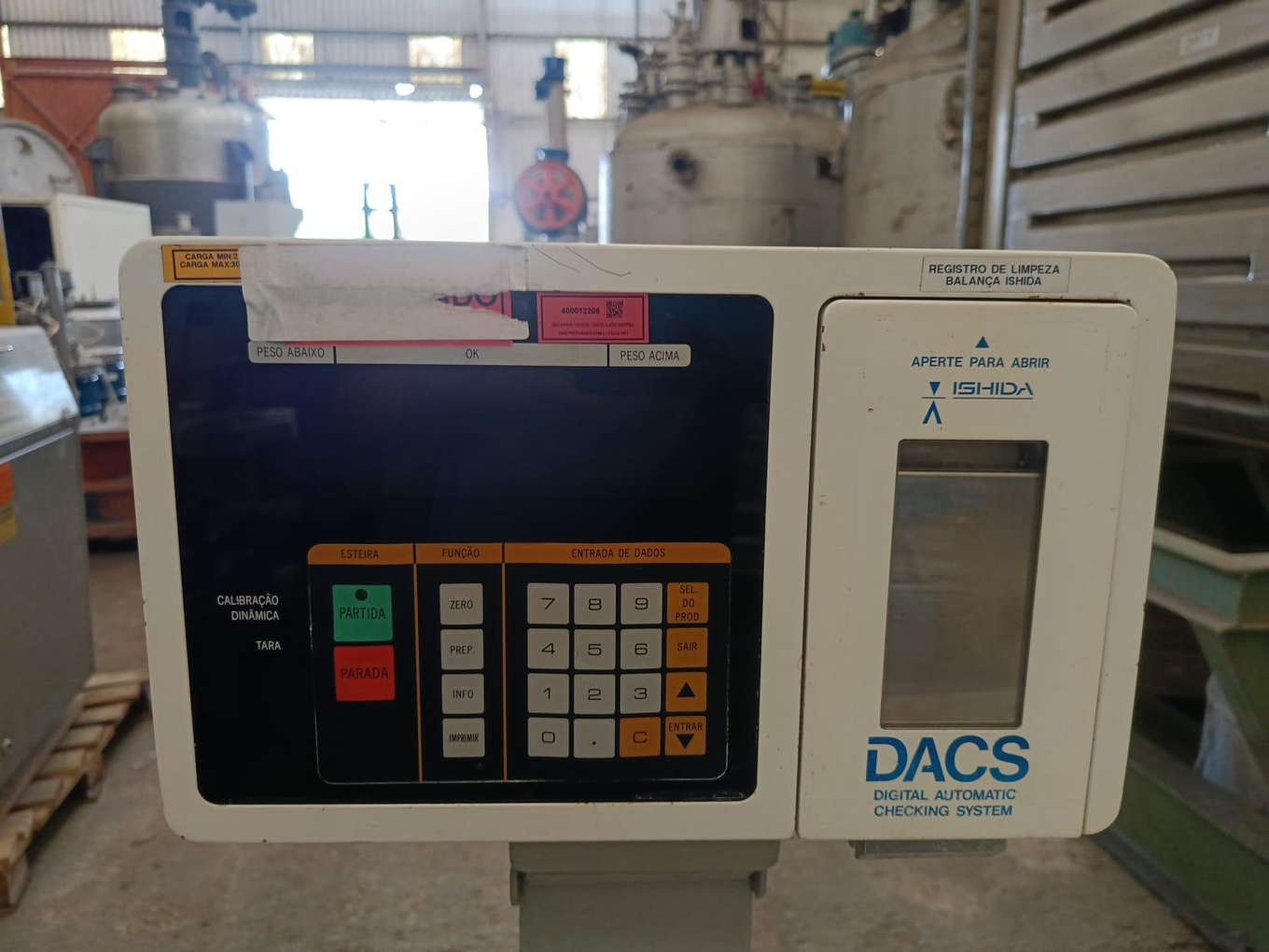 Foto de BALANÇA CLASSIFICADORA (CHECKWEIGHER), MARCA YAMATO