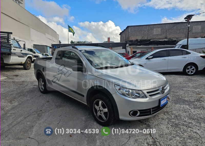 Foto de VW/SAVEIRO 1.6 CE; 2010/2011; PRATA; ALCO./GASOL. - FUNCIONANDO - IPVA 2026 OK