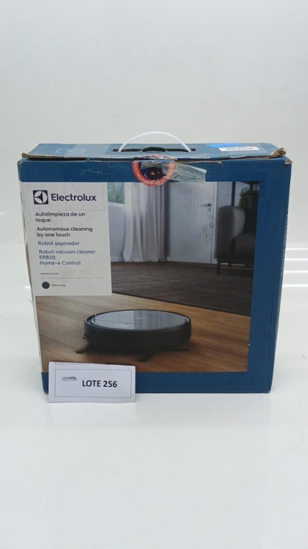 Foto de Robô Aspirador de Pó Electrolux Home-E Control Experience Passa Pano Controle Remoto Sensor Anti-Queda Bivolt Cinza - ERB20