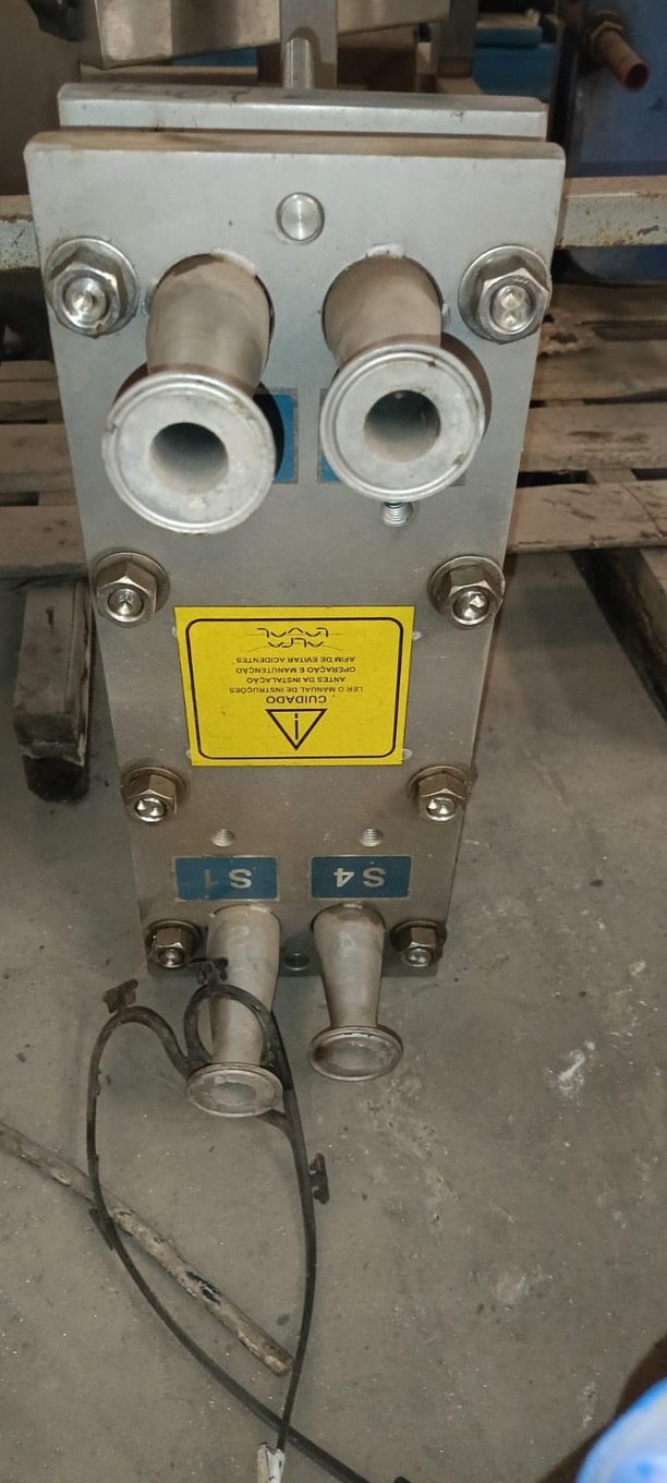 Foto de Trocador de placas em aço inox Alfa Laval