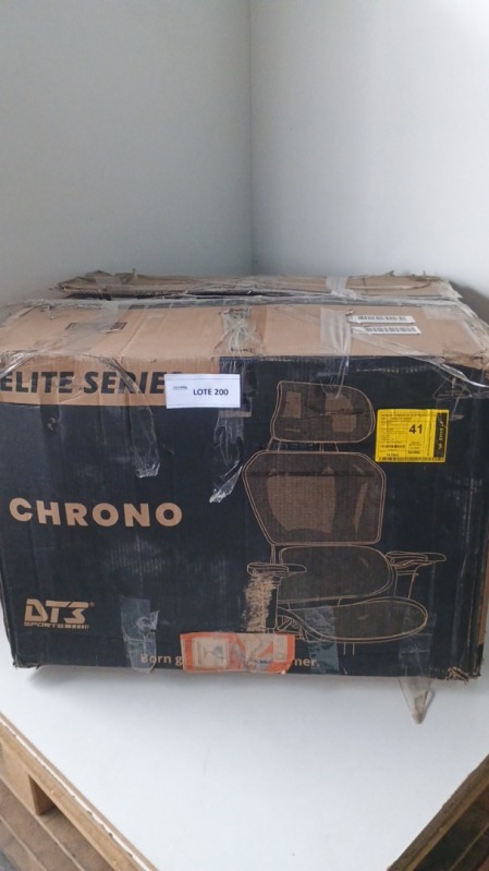 Foto de Cadeira Ergonômica DT3 Chrono Até 130Kg Reclinável Braço 5D Cilindro Classe 4 Vermelho - 14179-2
