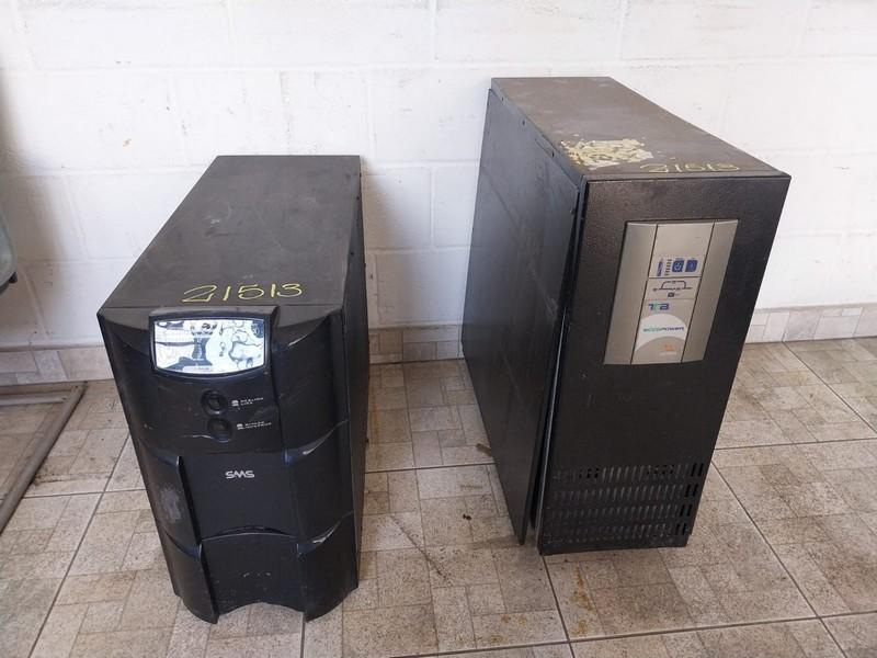 Foto de 2 NOBREAK SENDO 1 NOBREAK PROFISSIONAL SMS SINUS DOUBLE II HP 3200VA / 2240W BIVOLT E 1 NOBREAK LACERDA ECCOPOWER 3KVA ON-LINE DUPLA CONVERSÃO (Ref.: 21513)