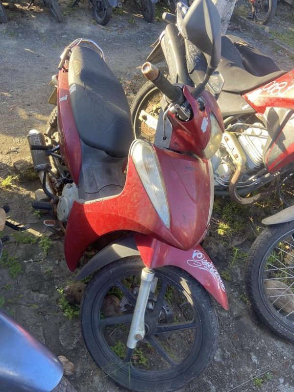 Foto de HONDA/BIZ 125 EX, ANO/MOD 2012/2013, COR VERMELHA, COMBUSTIVEL ALCOOL/GASOLINA, PLACA PFG9617 - AL, RENAVAM 495970468, ID CHASSI 9C2JC4830DR