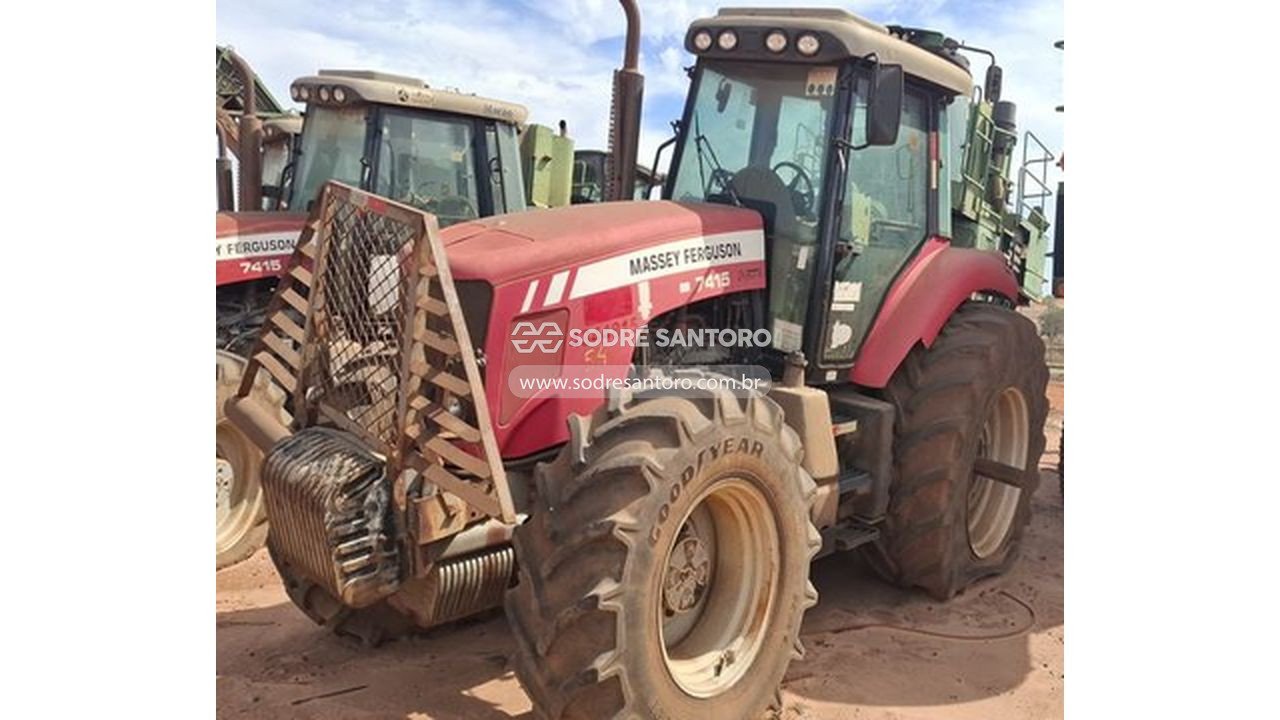 Foto de trator agrícola massey ferguson 7415 - 2015