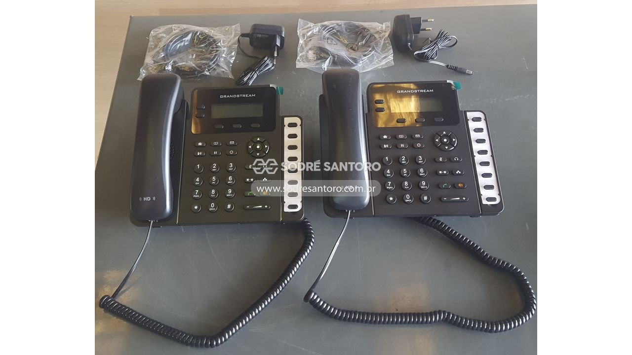 Foto de 2 telefones grandstream gxp1628