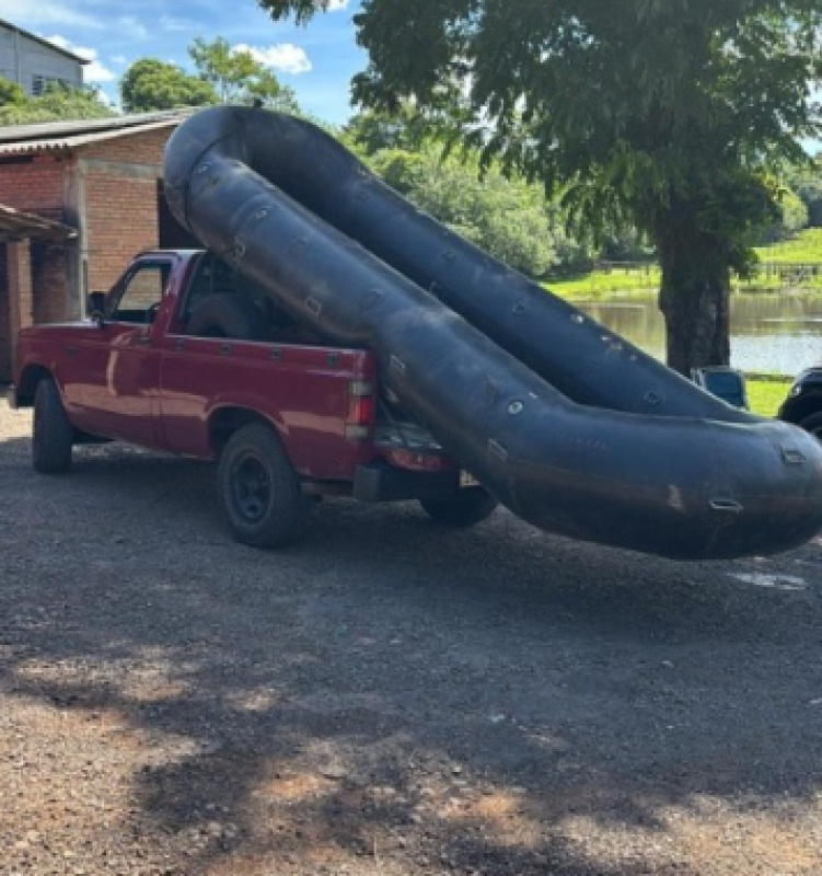 Foto de Bote inflável profissional, 5m X 1,80M, origem EB, próprio para rafting