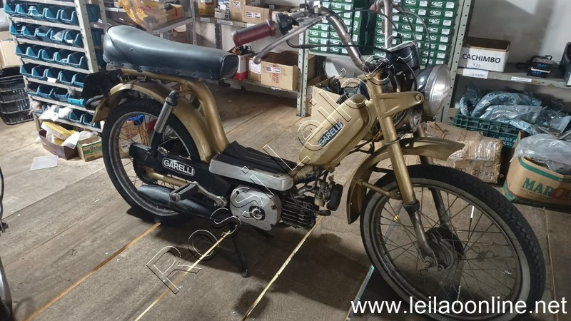 Foto de CICLOMOTOR GARELLI ORIGINAL ANTIGA ANO 1979 PLACA AMARELA, FUNCIONANDO, SEM DOC. RELÍQUIA P