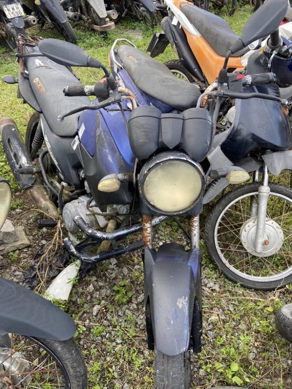 Foto de YAMAHA/FACTOR YBR125 K, ANO/MOD 2009/2009, COR AZUL, COMBUSTIVEL GASOLINA, PLACA NMB6640 - AL, RENAVAM 180425153, ID CHASSI 9C6KE12209007452
