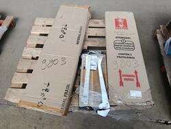 Foto de SAPATEIRA MDF-PRATELEIRA BANDEJA DE METAL-CERCADINHO DE MADEIRA PARA PETS OU BEBÊS-SUPORTE PARA PRATELEIRAS DE METAL-NO ESTADO QUE SE ENCONTRAM