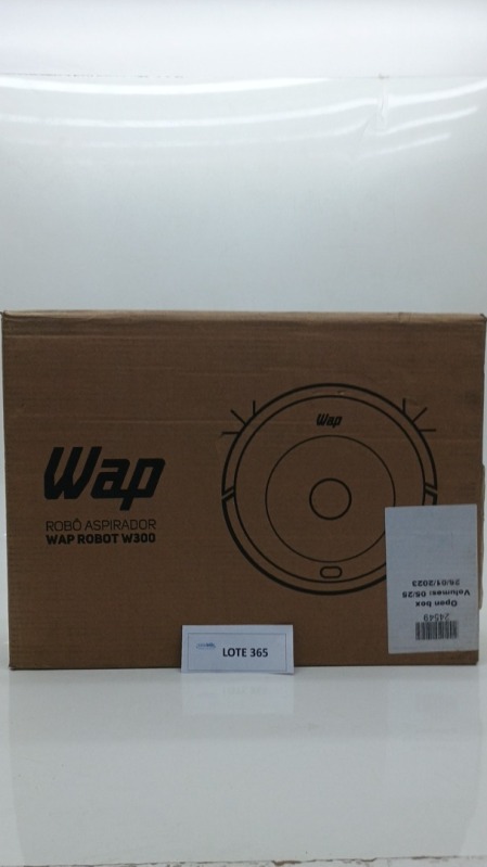Foto de Aspirador de Pó Robô WAP ROBOT W300 Automático com Autorrecarga Sensores e Controle Remoto Carregador Bivolt - FW006247