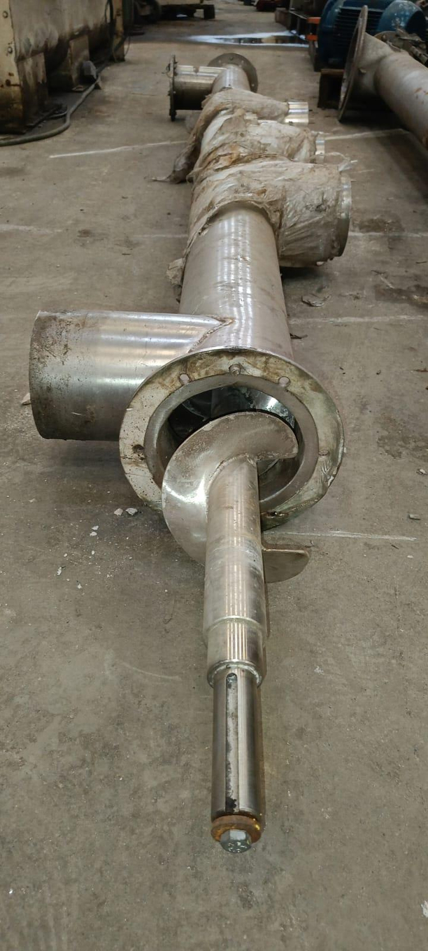 Foto de ROSCA TRANSPORTADORA EM AÇO INOX SEM MOTOR