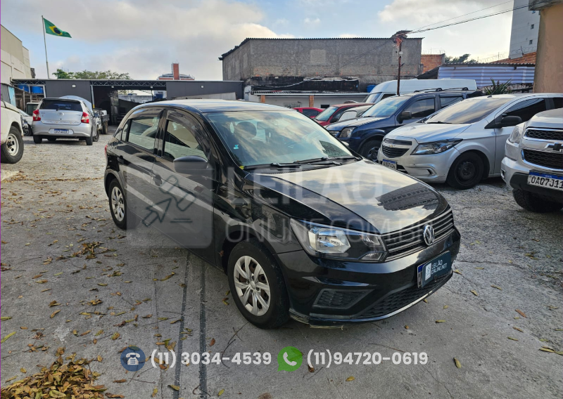 Foto de VW/GOL MPI; 2022/2023; PRETA; ALCO./GASOL. - FUNCIONANDO - IPVA 2026 OK