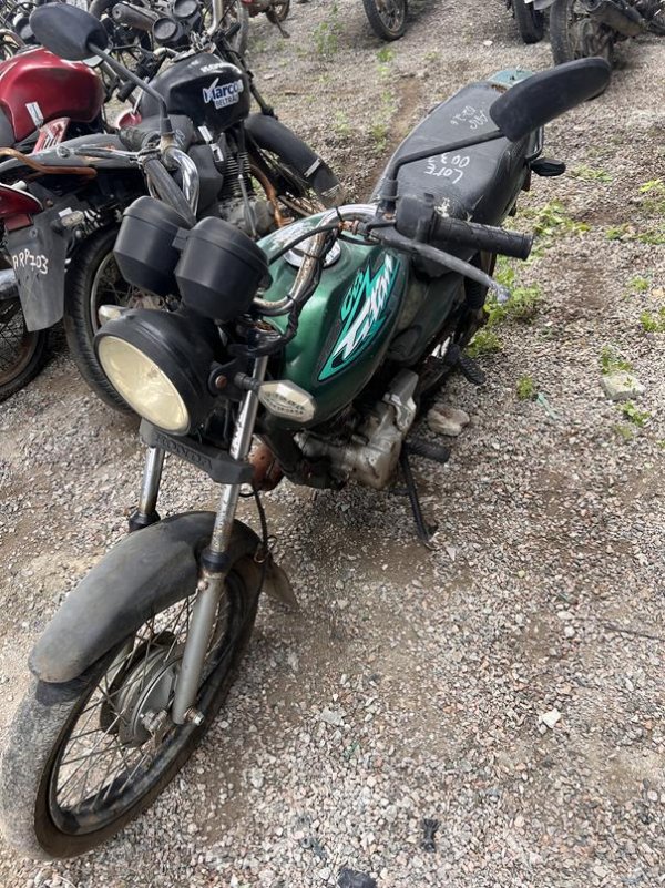 Foto de HONDA/CG 125 TITAN ES, ANO/MOD 2000/2000, COR VERDE, COMBUSTIVEL GASOLINA, PLACA MUR1746 - AL, RENAVAM 738742848, ID CHASSI 9C2JC3020YR04278
