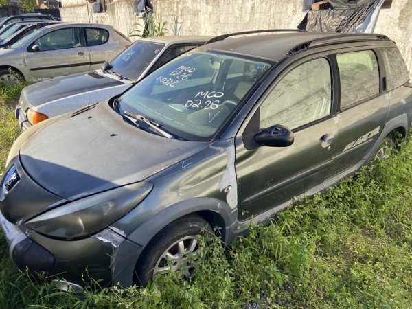 Foto de PEUGEOT/207 ESCAPADE, ANO/MOD 2010/2011, COR CINZA, COMBUSTIVEL ALCOOL/GASOLINA, PLACA NMG1587 - AL, RENAVAM 234860936, ID CHASSI 9362PN6AXB