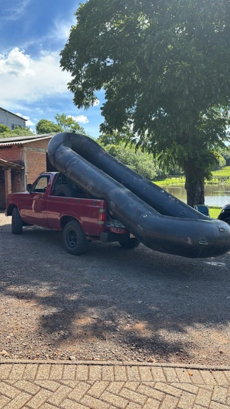 Foto de Bote inflável profissional, 5m X 1,80M, origem EB, próprio para rafting