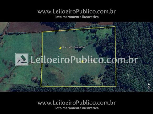 Foto de Terreno em leilão em Tangará - SC