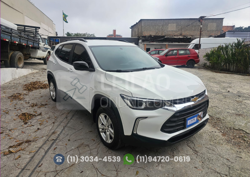 Foto de CHEV/TRACKER T A LT; 2022/2023; BRANCA; ALCO./GASOL. - FUNCIONANDO - IPVA 2026 OK