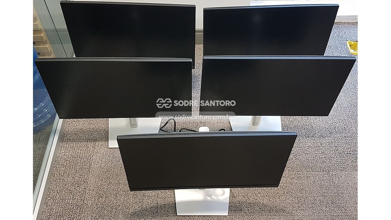 Foto de 5 monitores 24" dell p2422h