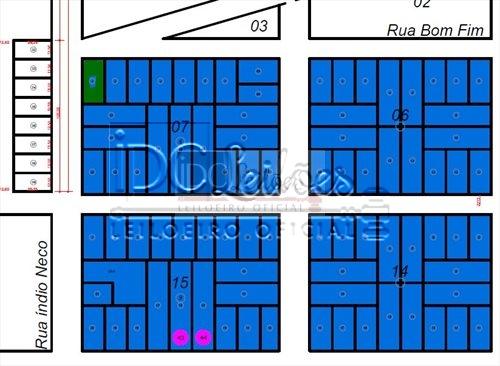 Foto de Um lote de terreno urbano, determinado sob o nº 01, da quadra nº 06, do loteamento denominado Vila Santos Dumont, situado na cidade e Comarca de Anastácio/MS, localizado na Quadra 07, Setor 02 da planta cadastral da cidade, do lado par do logradou