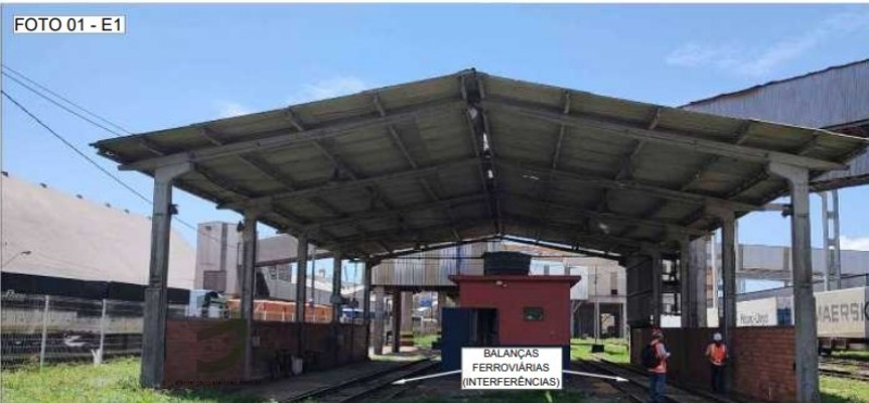 Foto de Lote composto de Tombadores; Estruturas de cobertura; Elevadores de caneca; Transportadores; Equipamentos e estruturas auxiliares