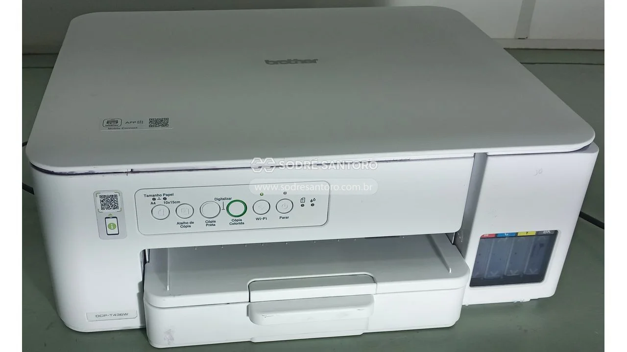 Foto de impressora brother dcp-t436w 60hz