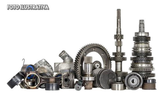 Foto de APROX.3.344 ITENS DIVERSOS IMPLEMENTOS: ENGRENAGEM DE MOTOR,CILINDRO TAMPADO, ADAPTADOR MANQUEIRA E...