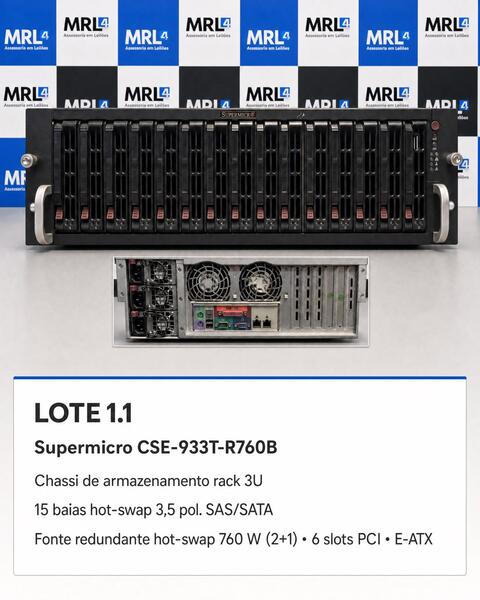 Foto de INFORMATICA EM GERAL / Supermicro Storage 50% DE DESCONTO