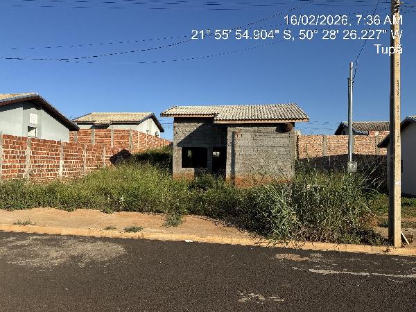 Foto de Terreno 210 m², Residencial Parque dos Antúrios - Leilão encerrado em Tupã/SP