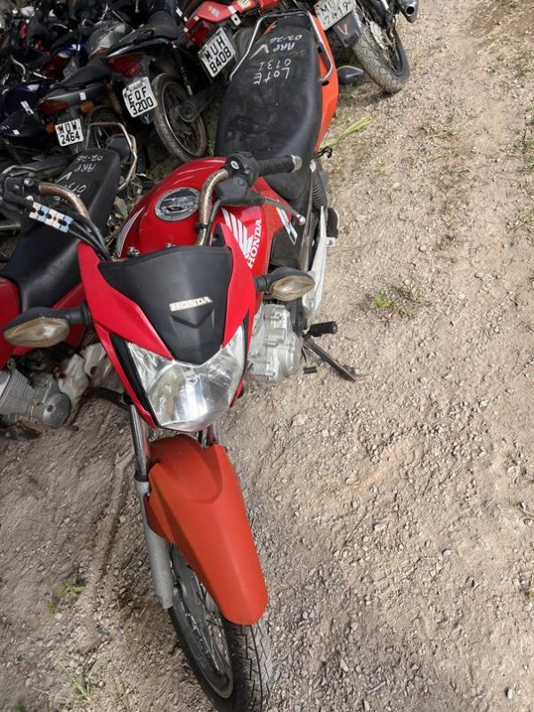 Foto de HONDA/CG 160 START, ANO/MOD 2021/2022, COR VERMELHO, COMBUSTIVEL GASOLINA, PLACA RGT5E96 - AL, RENAVAM 1272192200, ID CHASSI 9C2KC2500NR0041